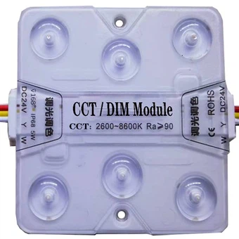 CCT/DIM Kare Led Modül
